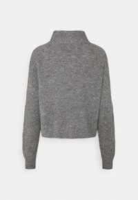 Noisy May NMNEWALICE HIGH NECK  - Camisola - mottled grey
