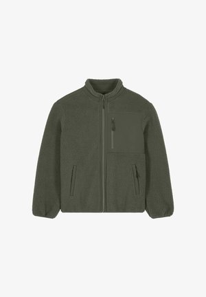 BE KIND EMBROIDERY UNISEX - Veste polaire - khaki