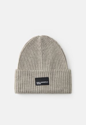 LONG BEANIE UNISEX - Berretto - silver-coloured