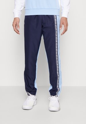 Lacoste Sport TENNIS PANT - Pantalon de survêtement - navy blue/overview