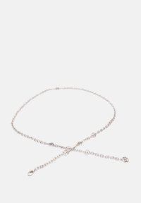 MICHAEL Michael Kors MINI CHAIN WITH PAVE LOGOS - Waist belt - silver