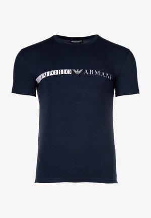 LOGO TAPE - T-shirt print - dunkelblau