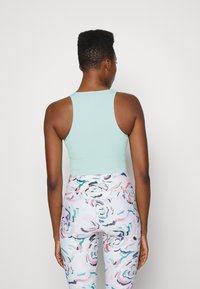 Athleta AURORA SEAMLESS CROP TANK - Top - paradiso blue