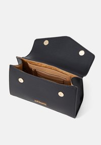 Love Moschino CHAIN DETAIL CROCO - Ručna torba - nero