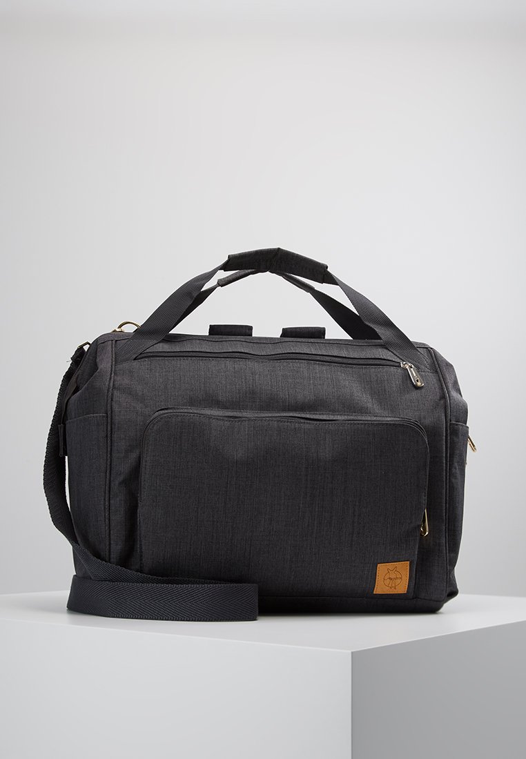 Lässig GOLDIE TWIN BACKPACK Baby changing bag anthracite/grey