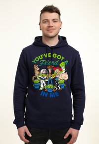 Henry Tiger TOY STORY FRIENDSHIP - Jersey con capucha - navy blue