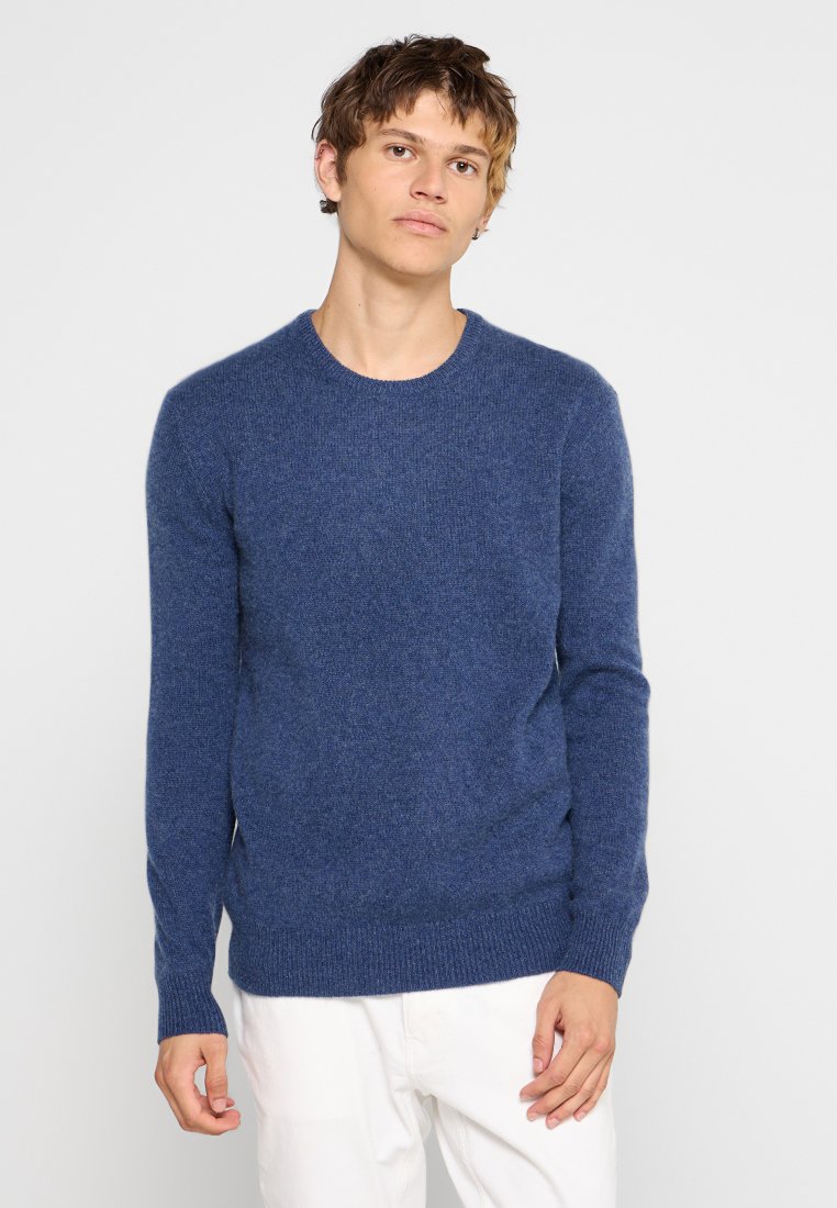 Authentic Cashmere Trui blauw Authentic Cashmere Trui blauw