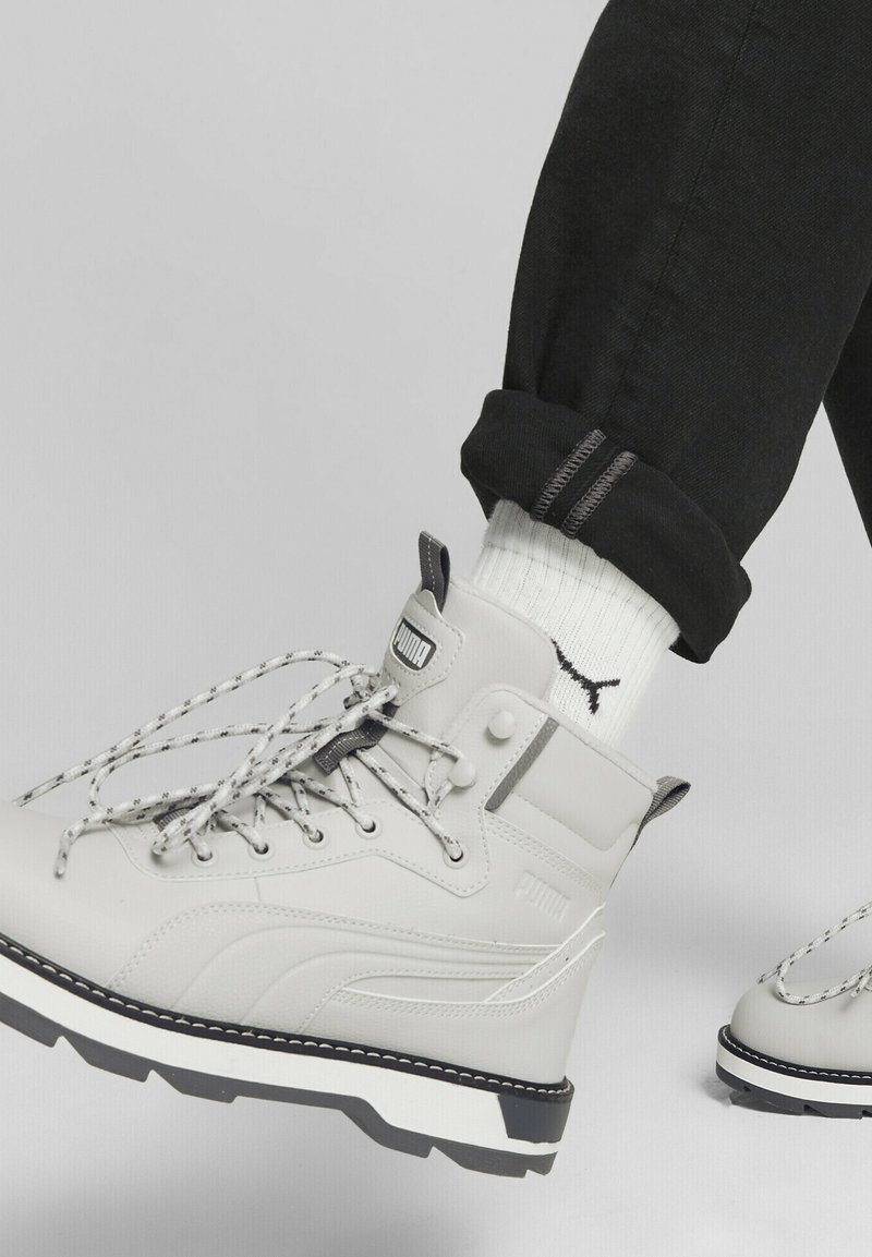 Puma DESIERTO V3 - Šněrovací kotníkové boty - glacial gray glacial gray