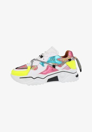 DWRS, JUPITER - Sneakers laag - pink yellow