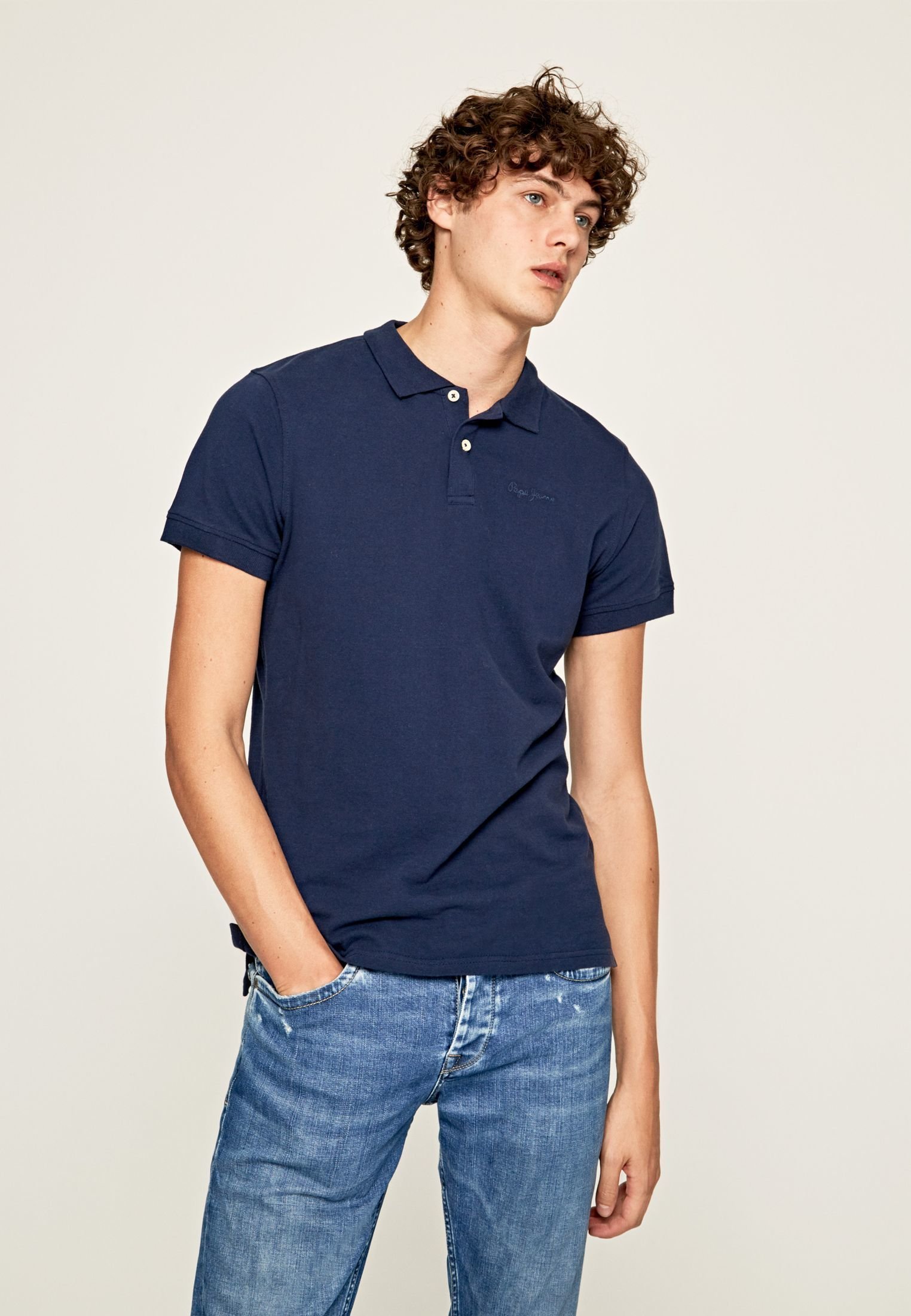 Jeans VINCENT - Polo - azul marino -