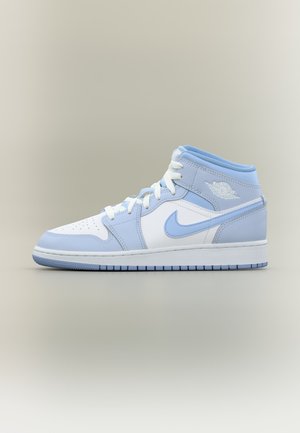 Jordan, AIR JORDAN 1 MID UNISEX - Високи маратонки - hydrogen blue/white