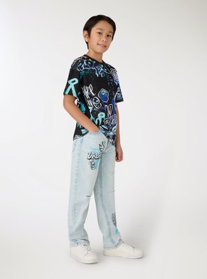 Terranova, STAMPA GRAFFITI ALL-OVER - T-shirt con stampa - var nero