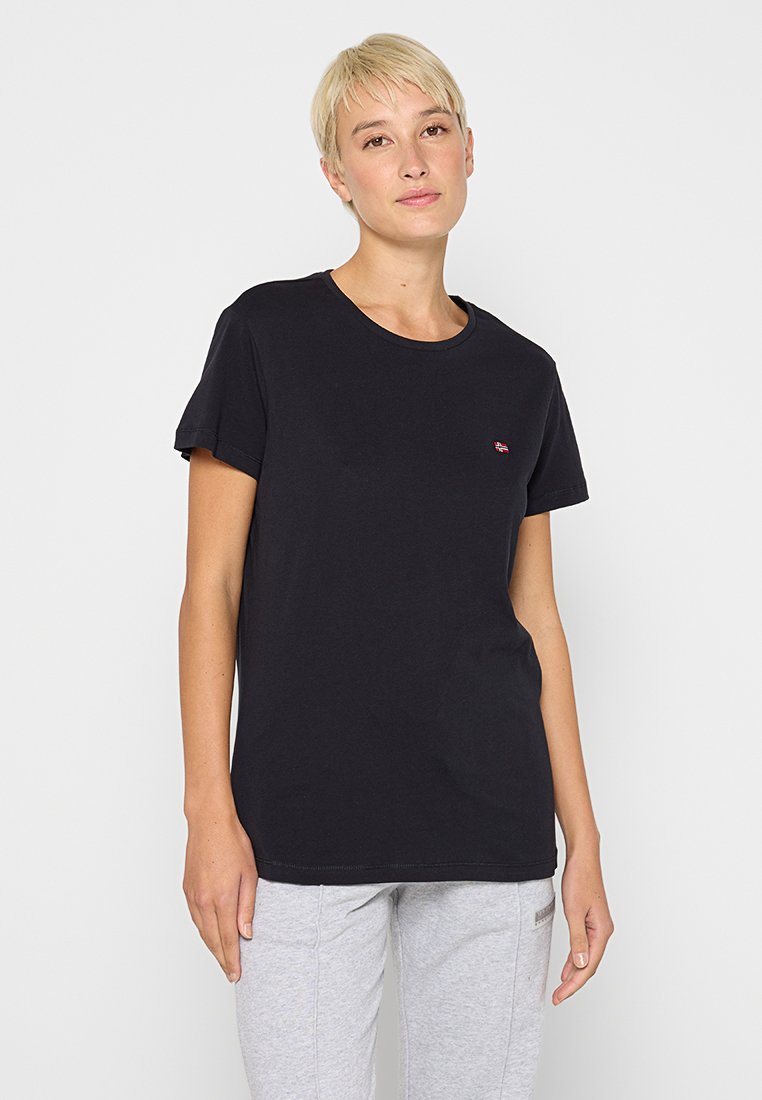 Napapijri T-shirt basic zwart