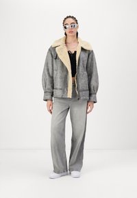 BDG Urban Outfitters KNOCKOUT BABY - Top dugih rukava - black