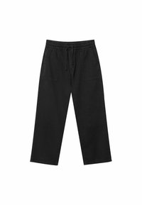 Stradivarius Broek - black