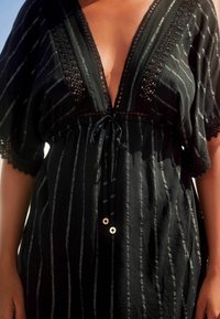 Next TRIM COVER-UP KAFTAN - Denné šaty - black