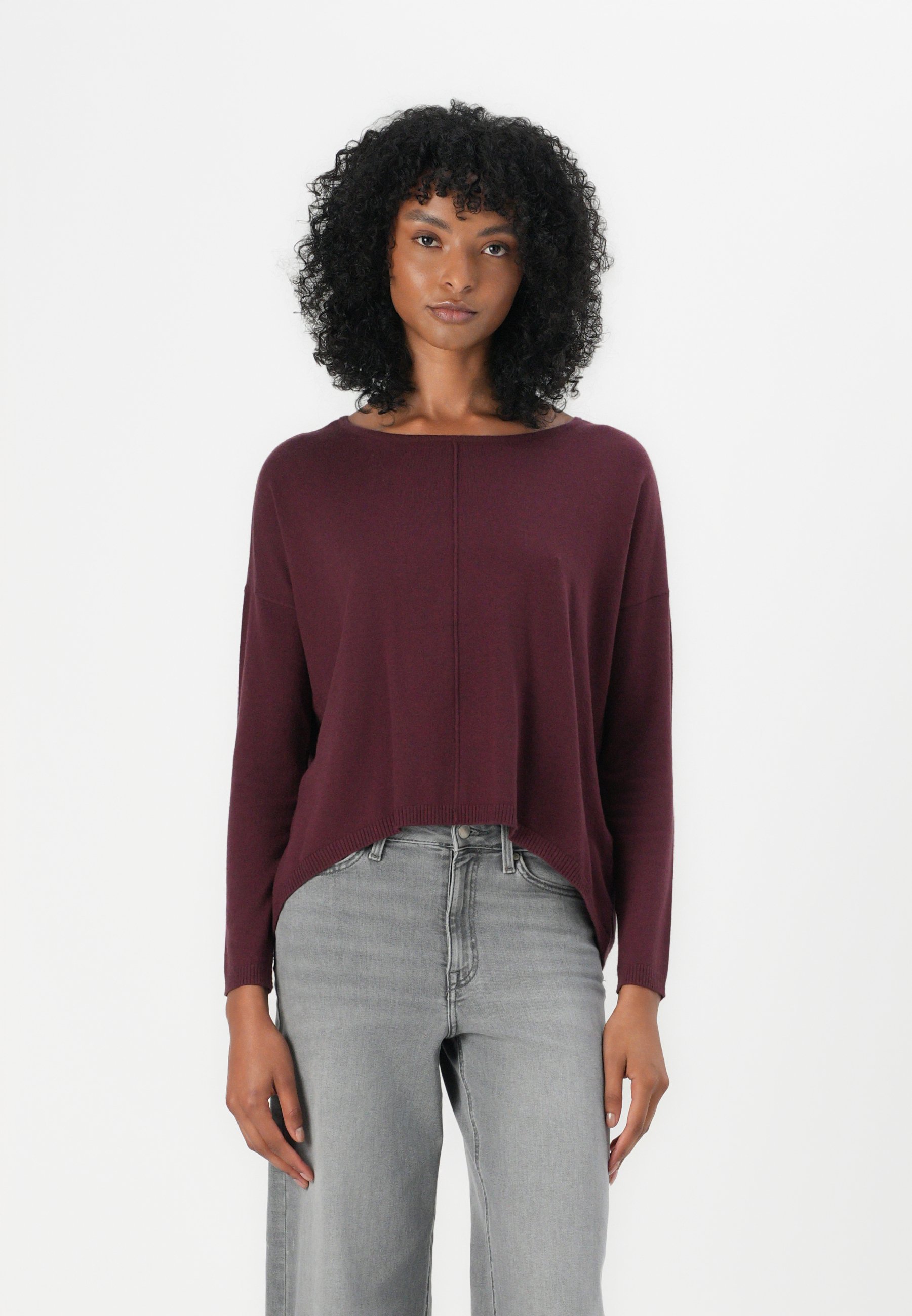 Vero Moda VMBREEZE Strickpullover winetasting/bordeaux