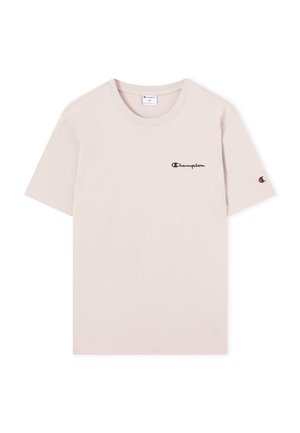 Champion, CHAMPION SS TEE ICONS CONTRAST - T-Shirt print - taupe