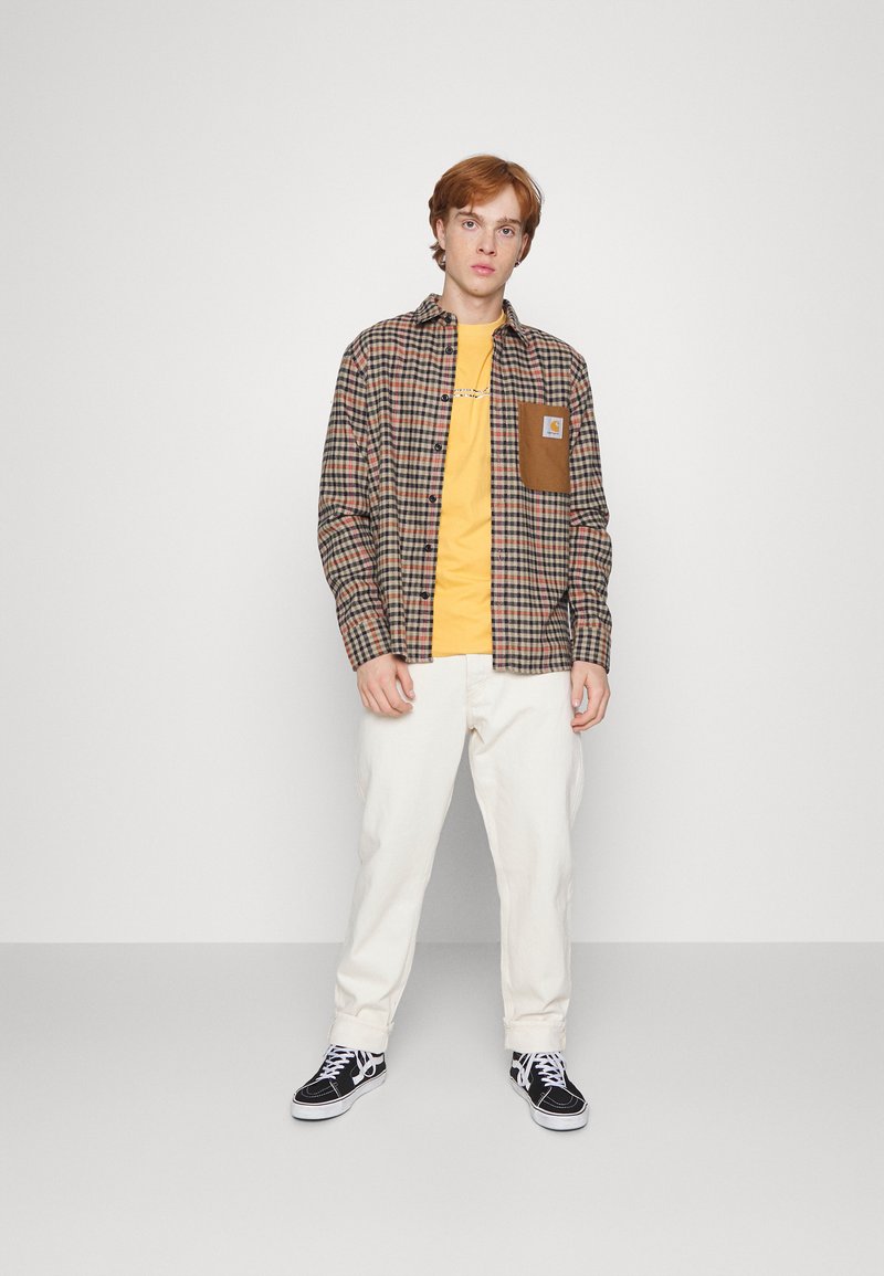 Santa Cruz FLIER DOT UNISEX - T-shirt estampada - straw