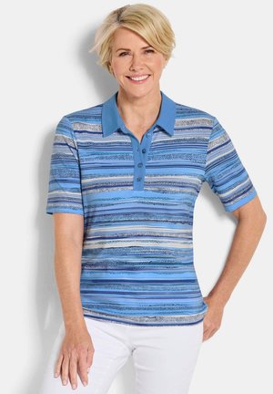 GERINGELTES   - Poloshirt - blue   patterned