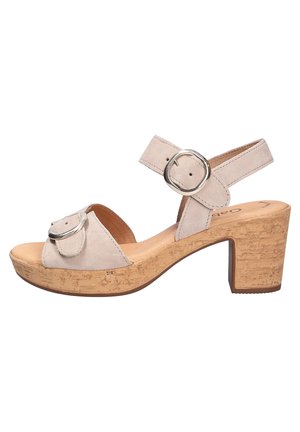 FASHION - Plateausandalette - desert