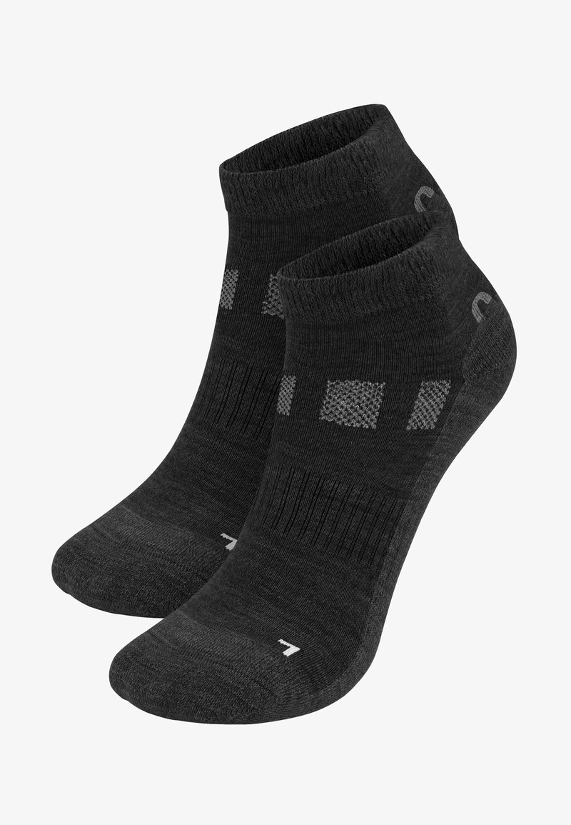 Normani TIMARU MERI ANKLE 2 PACK - Socken - schwarz