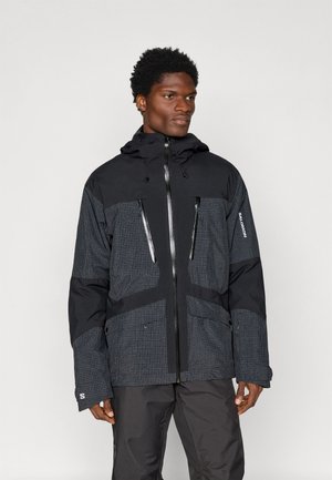 SPARK JACKET - Jachetă schi - deep black