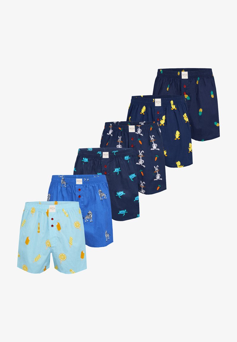 Phil & Co. Berlin 6 PACK PRINTS - Bokserishortsit - mix
