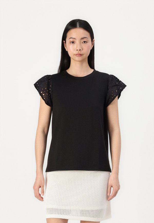VILUCE O NECK FLOUNCE - Basic T-shirt