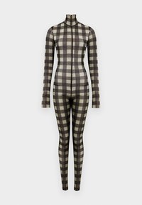 LONG SLEEVE SLIM FIT TURTLE CATSUIT - Kombinezons - bark
