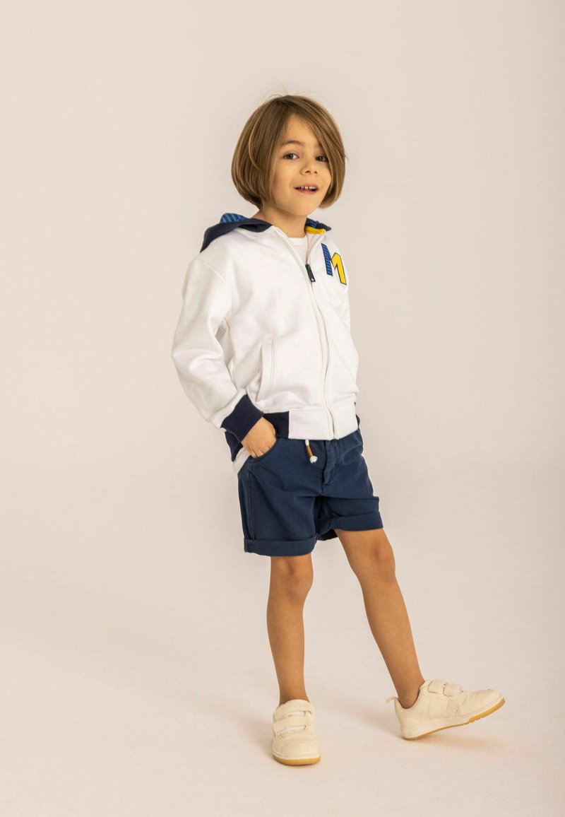 MINOTI ZIP THROUGH HOODIE - Mikina na zip - white