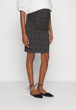 SKIRT MOM LINNEA - Saia lápis - black