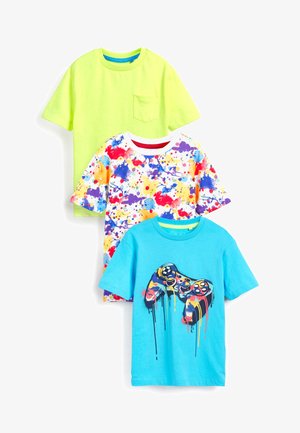 3 PACK SHORT SLEEVE GRAPHIC - T-shirt print - bright splat controller