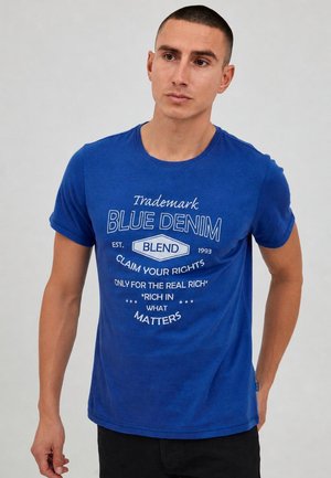 Blend, BHAdam - Printtipaita - nautical blue