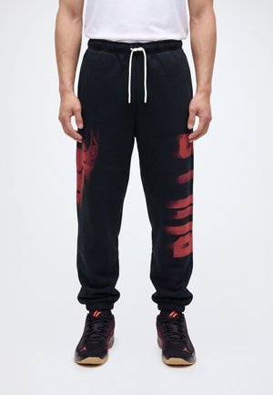 Nike Performance, CHICAGO BULLS FLC PNT TEAM - Клубно облекло - black/white