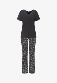 Seleccionado, schwarz geblümt