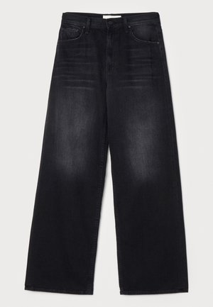 Mother THE SPINNER ZIP SNEAK - Jean boyfriend - black