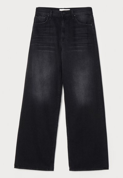 Mother THE SPINNER ZIP SNEAK - Jeans relaxed fit - black
