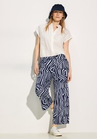 Cecil LOOSE FIT - Broek - blau