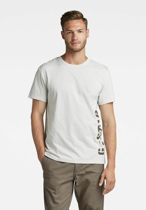 SIDE STENCIL R T - T-shirt con stampa - oyster mushroom