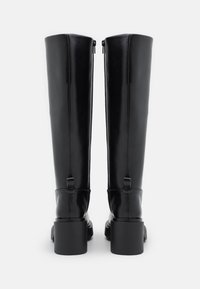 Monki Botas con plataforma - black