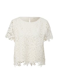 s.Oliver BLACK LABEL VERKÜRZTES  - Bluse - creme