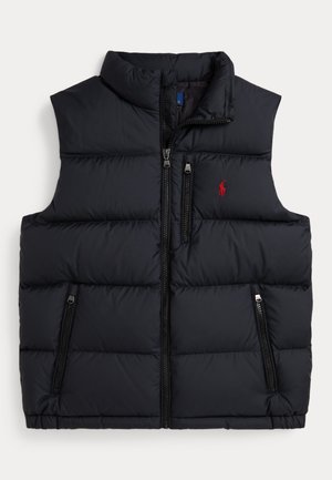 QUILTED DOWN GILET - Γιλέκο - black