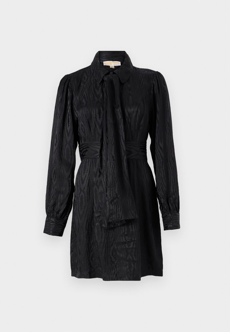 black backless mini dress Color:BLACK-WHITE Tartan Clothing Kylie Jenner's Black Alaïa