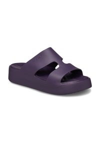 Crocs GETAWAY H-STRAP - Chanclas de baño - dark iris