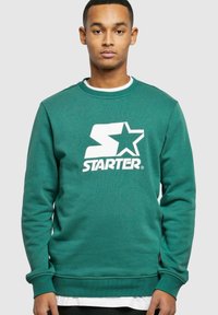 Starter - LOGO CREWNECK - Sweatshirt - darkfreshgreen Thumbnail Image 1