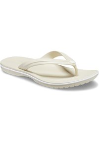 Crocs CROCBAND FLIP UNISEX - Tongs - bone