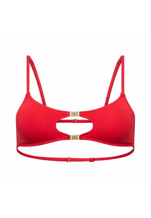 saint sass, GIGI BIKINI TOP - Bikiniyläosa - rot