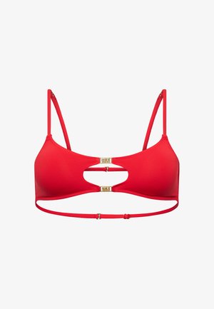 saint sass, GIGI BIKINI TOP - Bikiniyläosa - rot