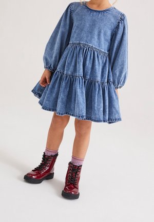 Next Vestido vaquero - bleached denim